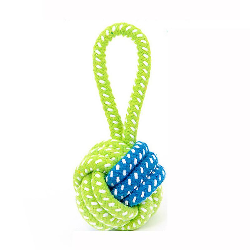 Juguete Para Perros Para Masticar, Cuerda De Algodón, Nudo, Dientes Esféricos - Venta Internacional.