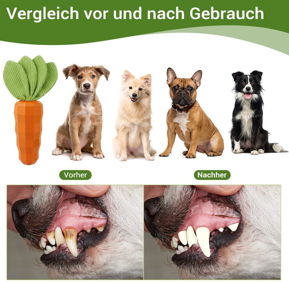 Foto 6 pulgar | Juguete Masticable Para Perros Jieyou, Cepillo De Dientes Indestructible - Venta Internacional.
