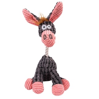 Foto 2 | Juguete Para Mascotas Huoguo Vocal De Peluche Con Forma De Burro Para Perros - Venta Internacional.