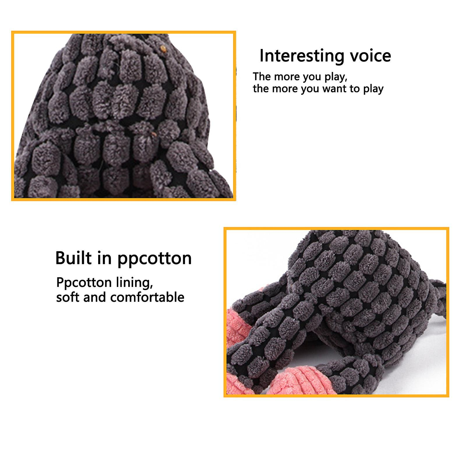 Foto 5 pulgar | Juguete Para Mascotas Huoguo Vocal De Peluche Con Forma De Burro Para Perros - Venta Internacional.