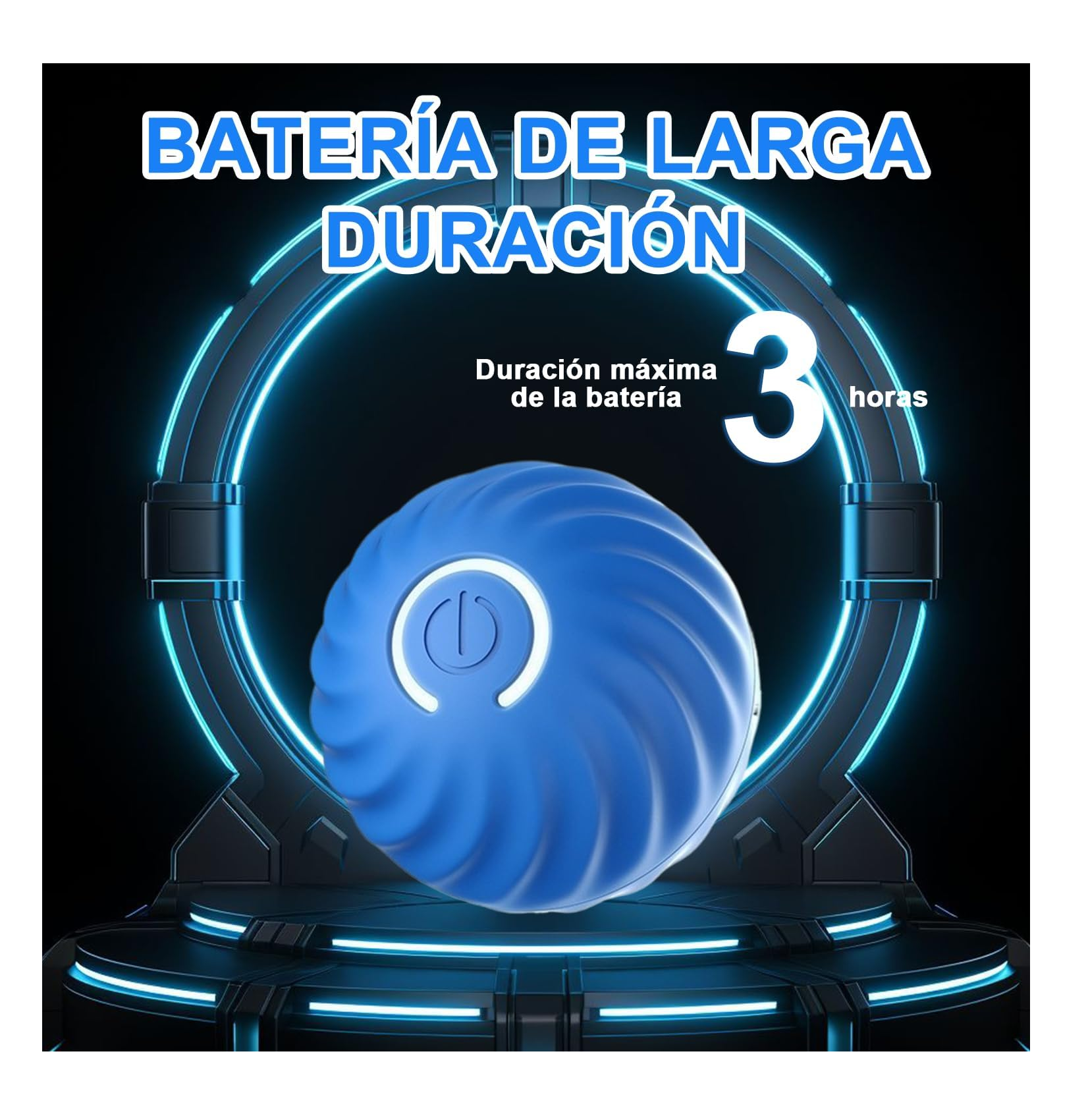 Foto 5 pulgar | Juguete Interactivo para Mascotas Azul