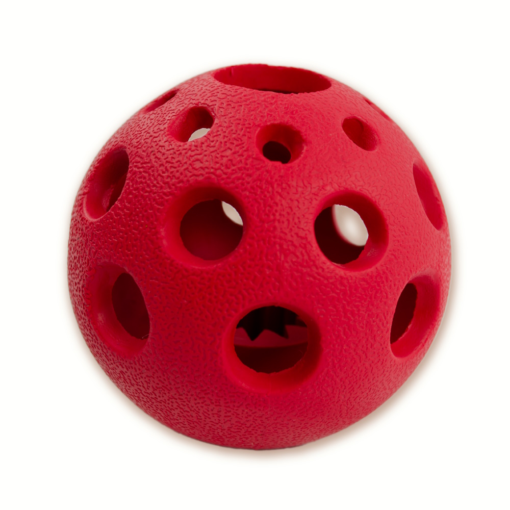 Foto 2 pulgar | Pelota Circular Roja Caucho P/mascotas Sp-3942 Sharpaw