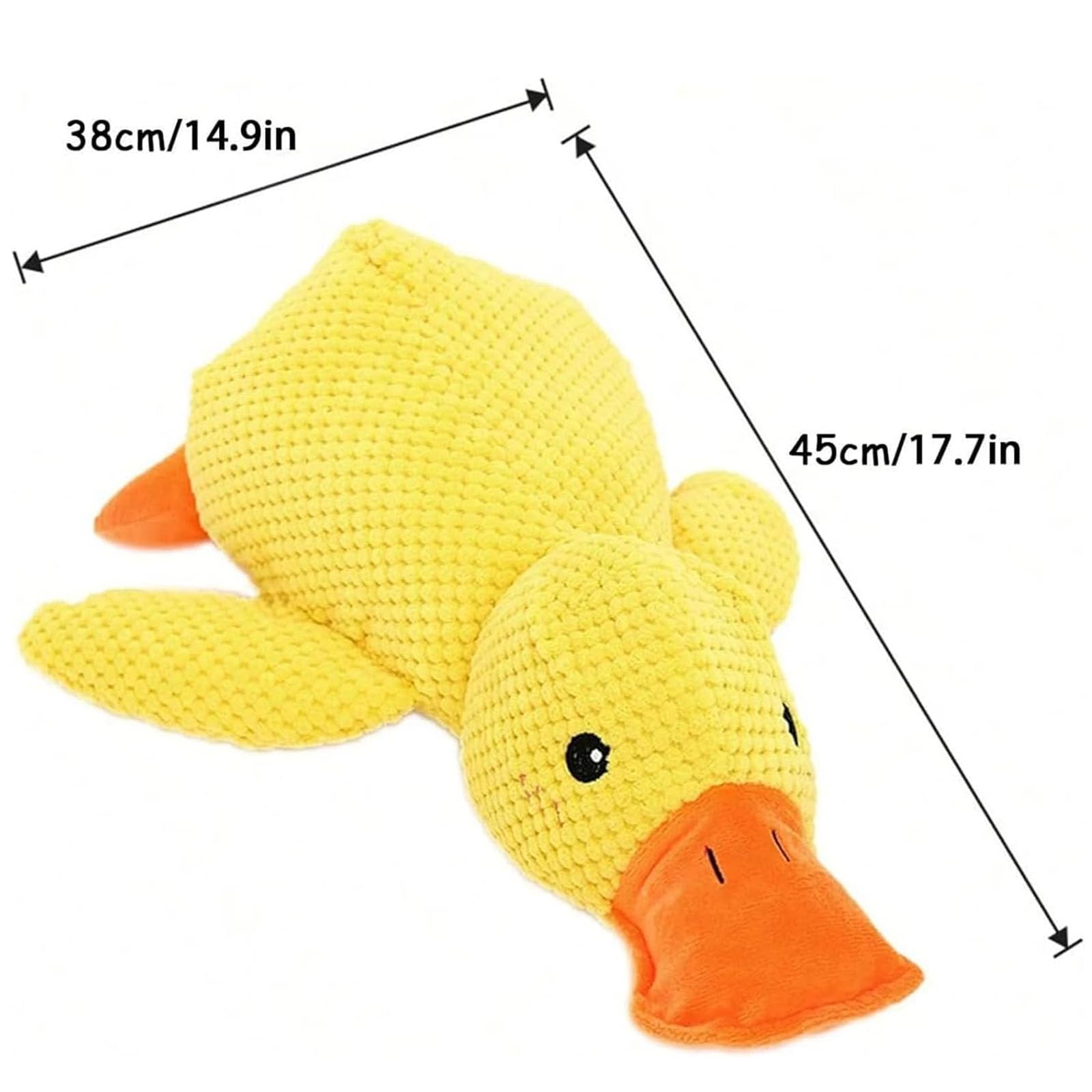 Foto 3 pulgar | Juguete Para Perros Mellow Dog Calming Duck Yellow Con Sonido De Graznido - Venta Internacional.