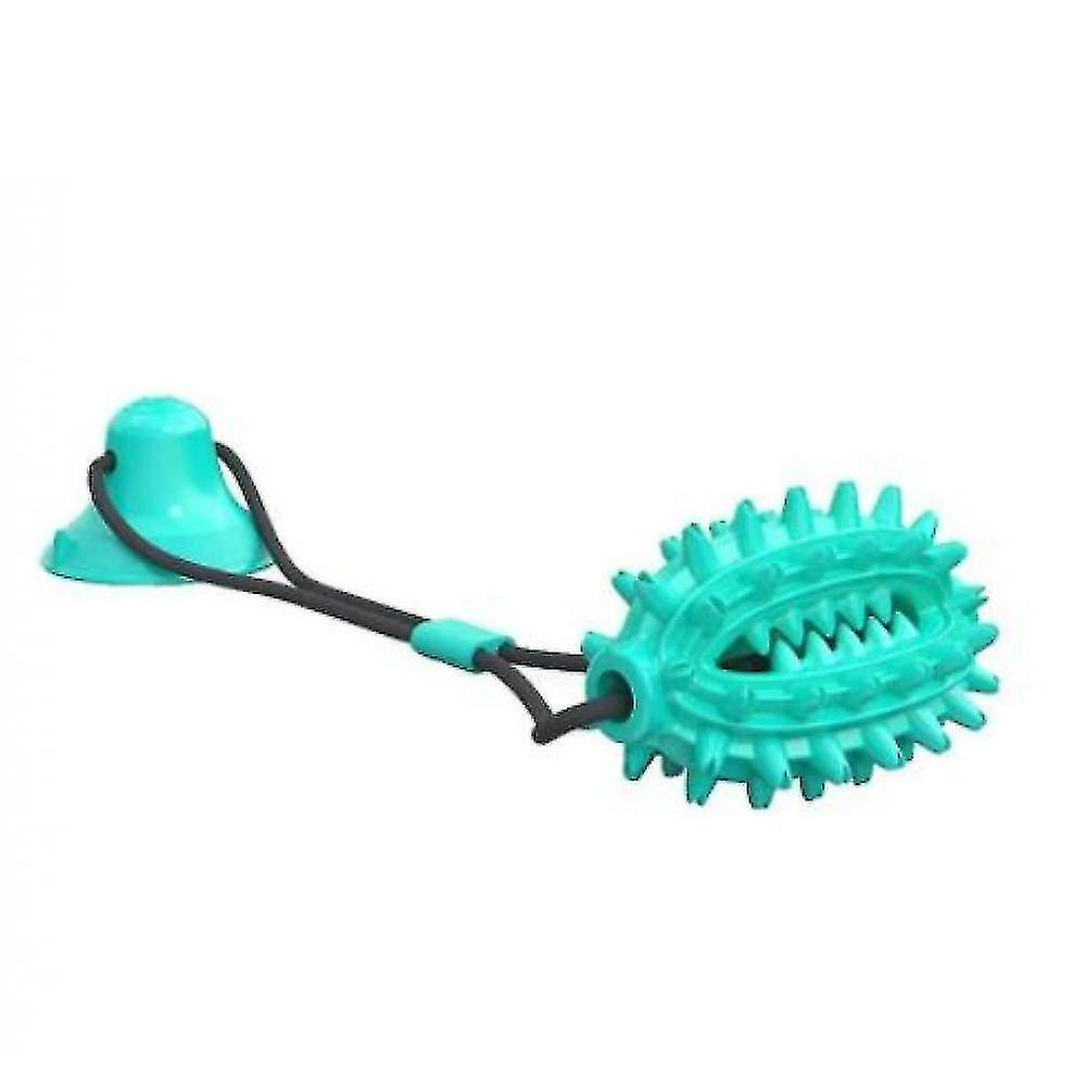 Foto 2 pulgar | Juguete Para Masticar Con Forma De Bola Con Forma De Cuerda Para Perros Huoguo, Con Ventosa, Azul - Venta Internacional.