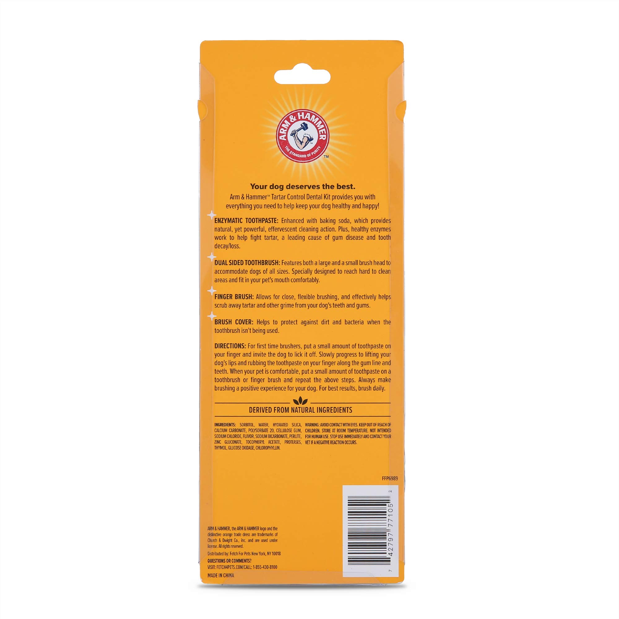 Foto 7 pulgar | Kit Dental Arm & Hammer Para Mascotas Y Perros Que Controlan El Sarro - Venta Internacional.