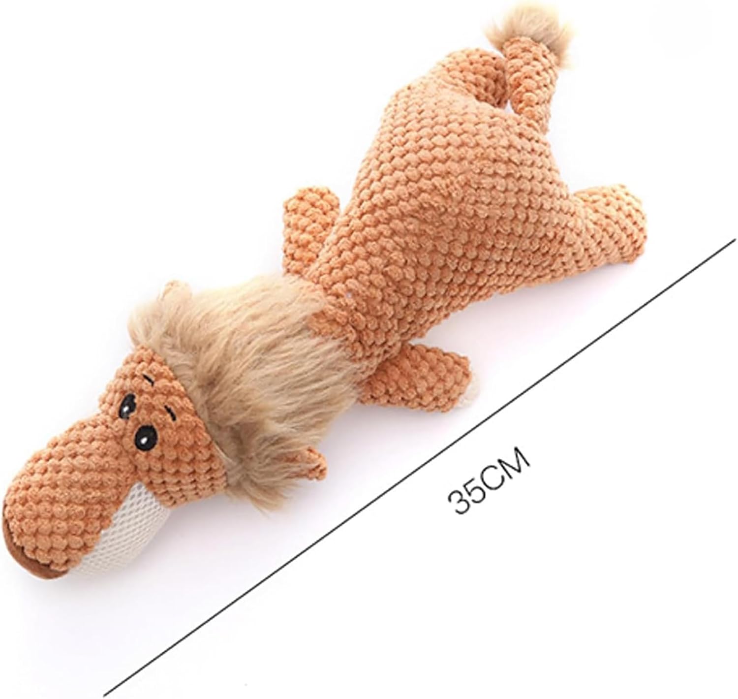 Foto 4 pulgar | Juguetes para Perro 3 Piezas Peluche Bola con Sonido Mordedera Resistentes