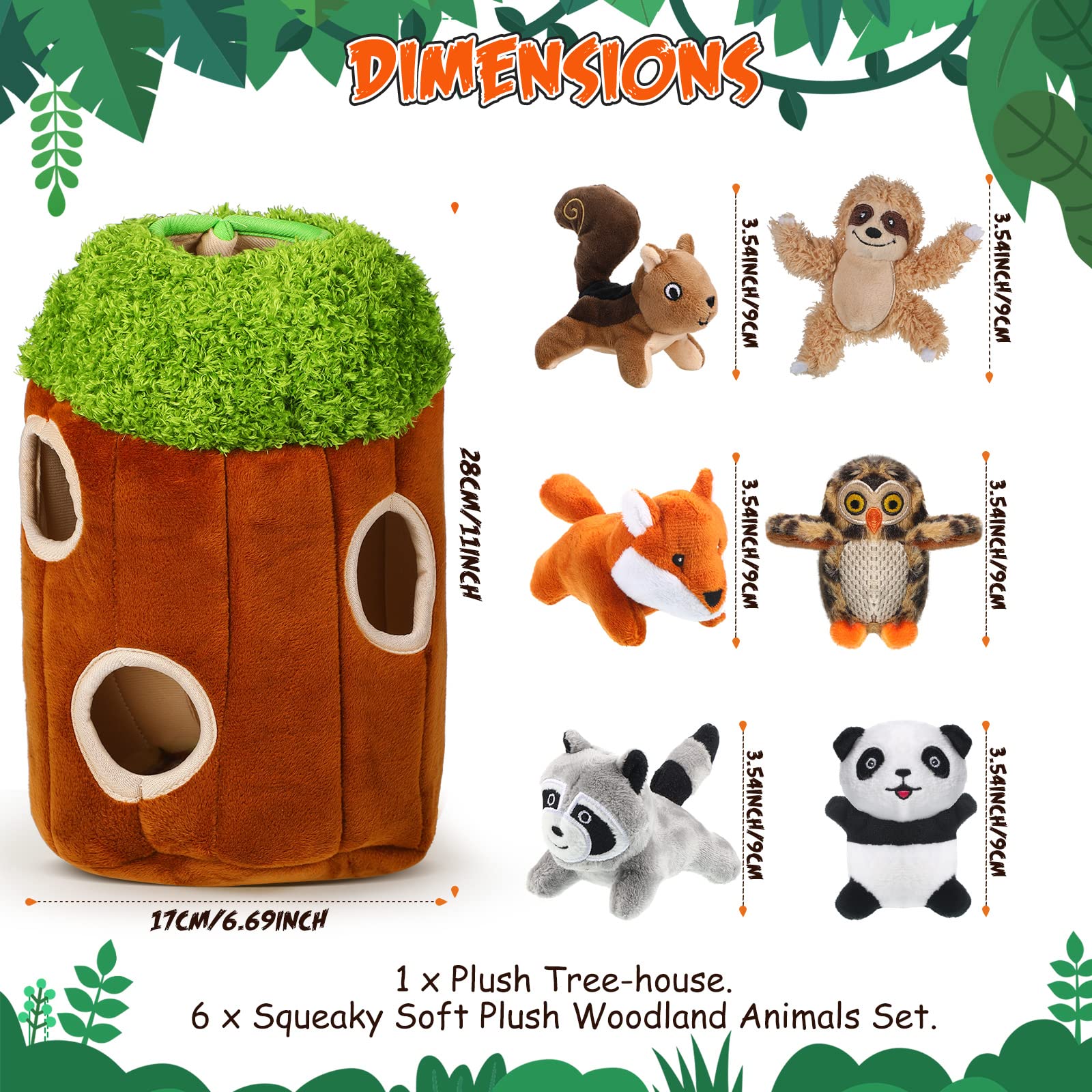 Foto 3 pulgar | Juguetes Skylety Para Perros Pequeños Y Medianos, 7 Piezas, Para Perros Pequeños Y Medianos - Venta Internacional.