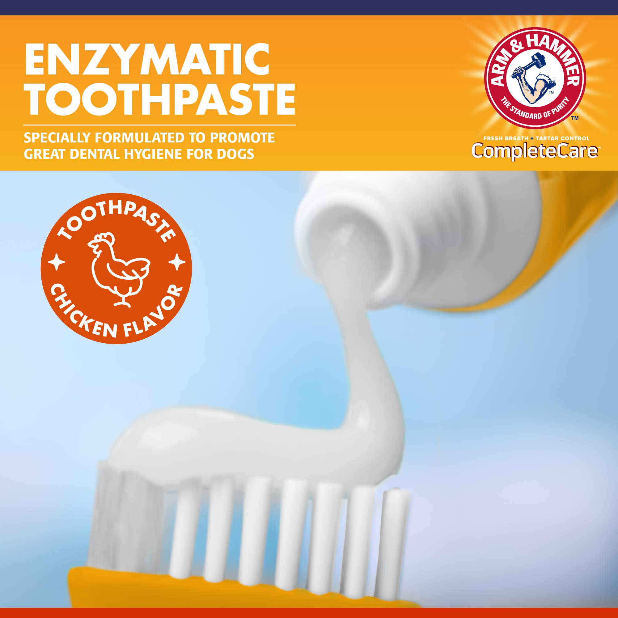 Foto 3 pulgar | Kit Dental Para Perros Arm & Hammer, Pasta De Dientes Enzimática, Pollo - Venta Internacional.