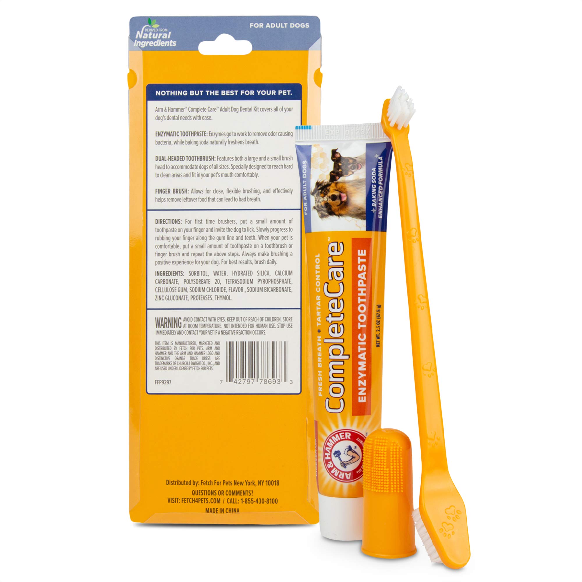 Foto 7 pulgar | Kit Dental Para Perros Arm & Hammer, Pasta De Dientes Enzimática, Pollo - Venta Internacional.