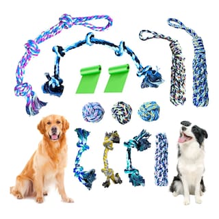 Foto 1 | Juguetes Cuerda Para Perro,13 Piezas Chillones Y Resistentes Eo Safe Imports Esi-18722 Multicolor