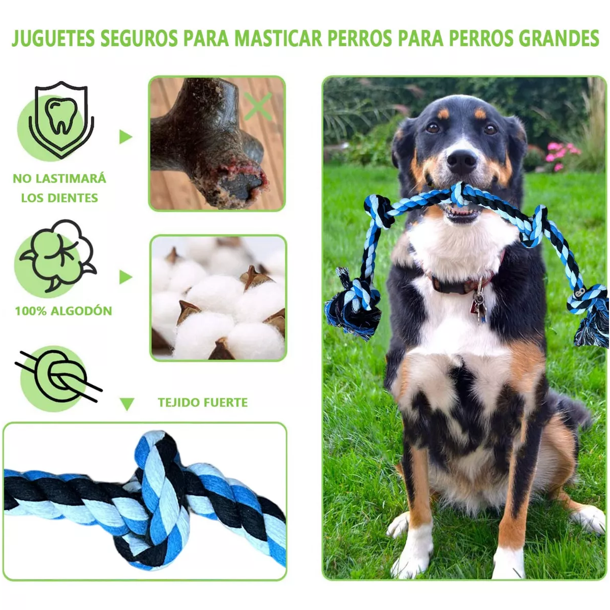 Foto 3 pulgar | Juguetes Cuerda Para Perro,13 Piezas Chillones Y Resistentes Eo Safe Imports Esi-18722 Multicolor
