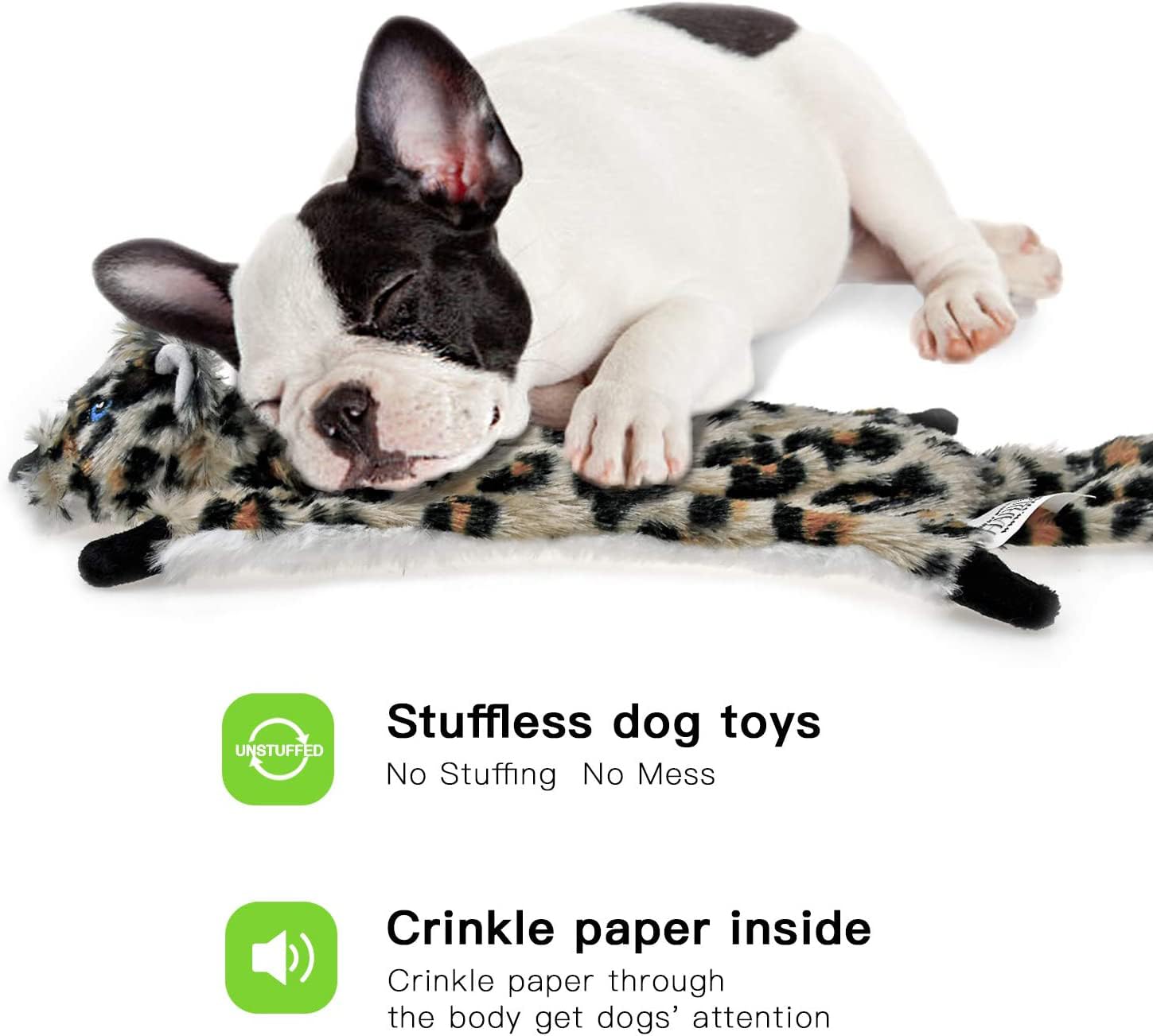 Foto 4 pulgar | Dog Squeaky Toys Sharlovy, Sin Relleno, Paquete De 6 Para Perros Pequeños - Venta Internacional.