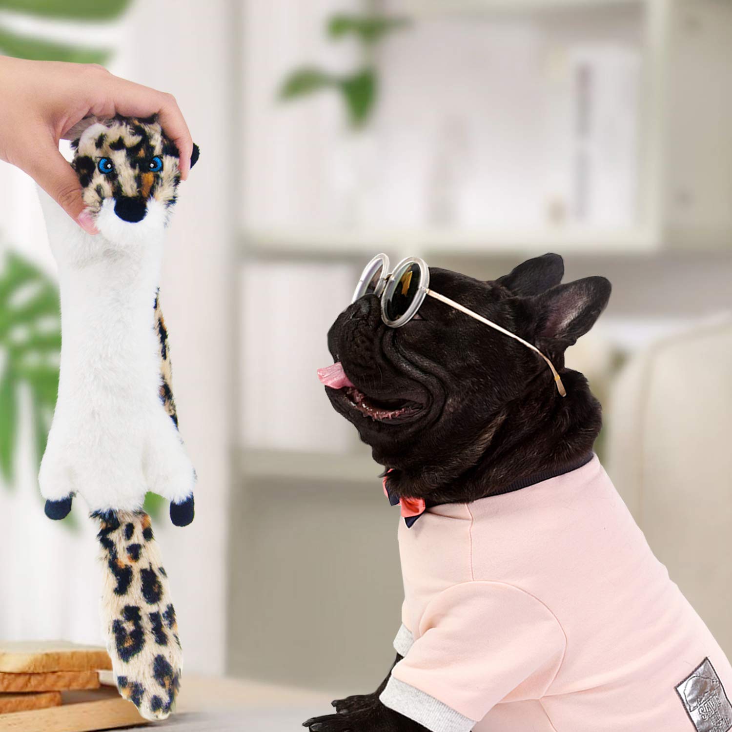 Foto 7 pulgar | Dog Squeaky Toys Sharlovy, Sin Relleno, Paquete De 6 Para Perros Pequeños - Venta Internacional.