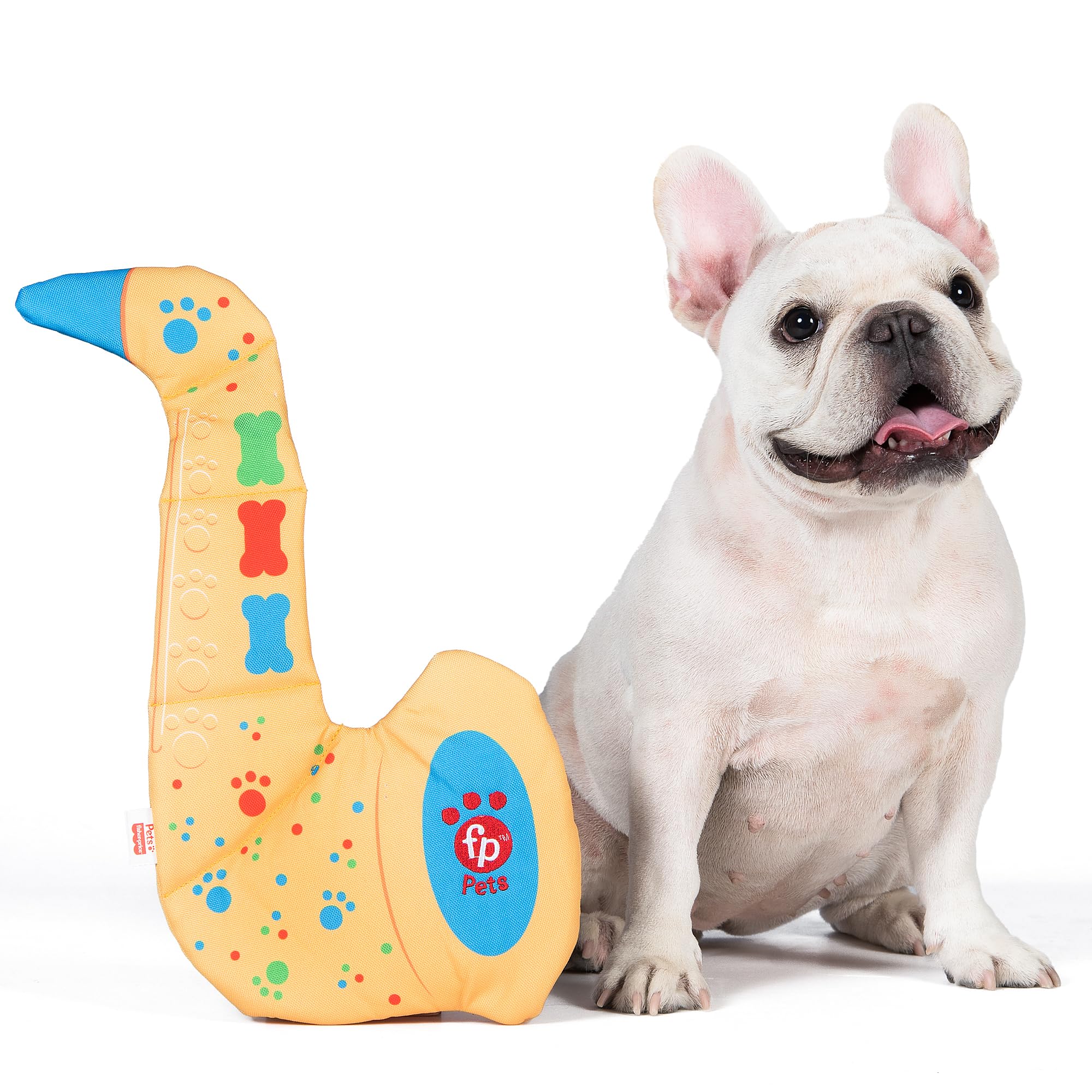 Foto 5 pulgar | Juguete Para Perros Fisher-price Saxbone Rip And Reveal Flattie Style - Venta Internacional.
