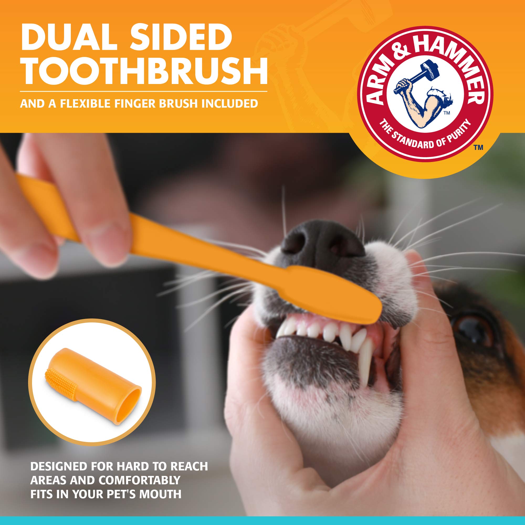 Foto 3 | Kit De Cuidado Dental Para Perros Arm & Hammer Fresh Breath Enzymatic - Venta Internacional.