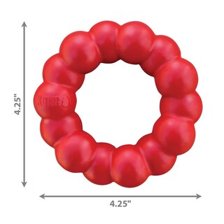 Foto 4 | Anillo De Goma Natural Chew Toy Kong Para La Salud Dental De Los Perros - Venta Internacional.