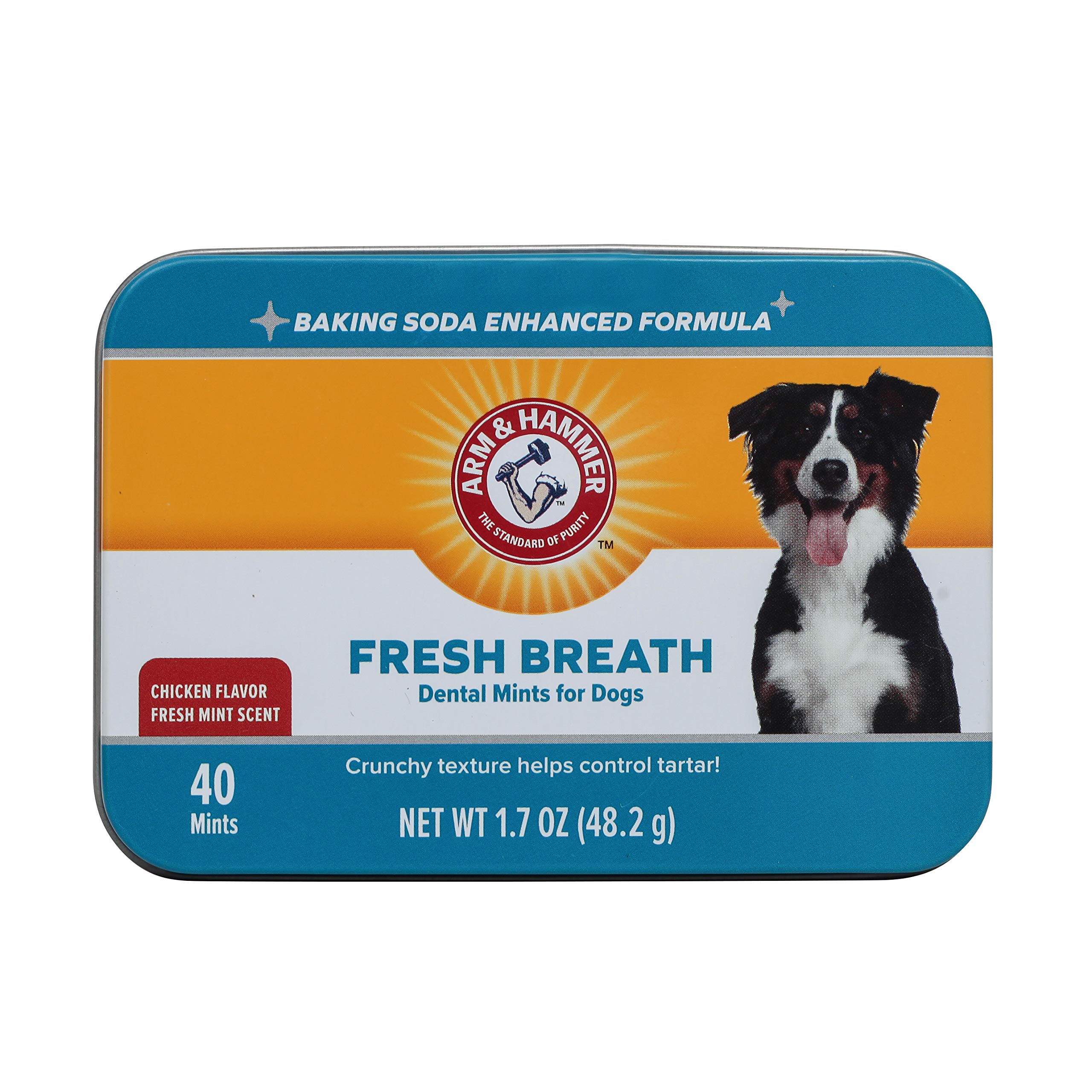 Foto 2 pulgar | Dental Mints Arm & Hammer Para Mascotas Fresh Breath Dogs 40 Unidades - Venta Internacional.