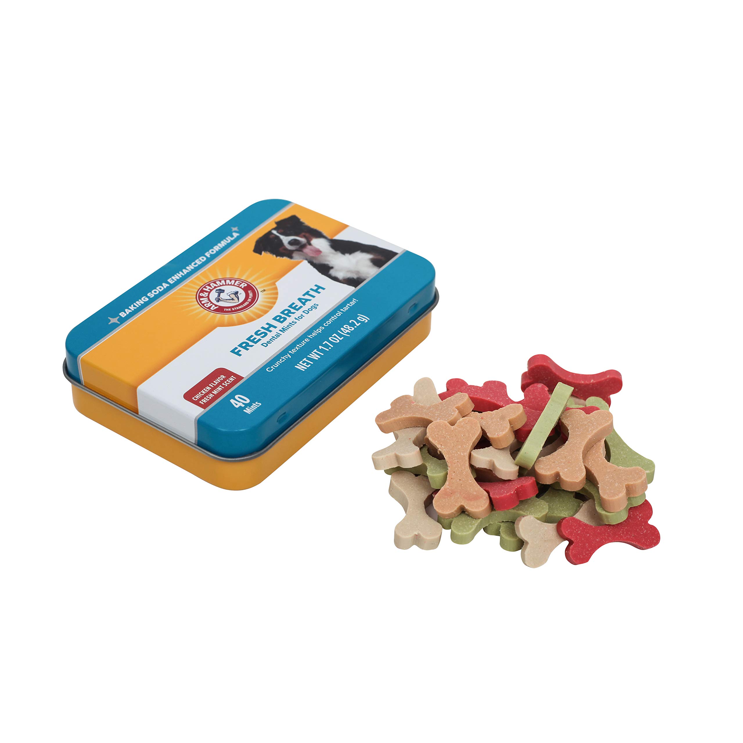 Foto 3 pulgar | Dental Mints Arm & Hammer Para Mascotas Fresh Breath Dogs 40 Unidades - Venta Internacional.