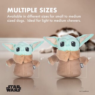 Foto 4 | Figura De Peluche Para Perros Star Wars Mandalorian The Child, 23 Cm - Venta Internacional.