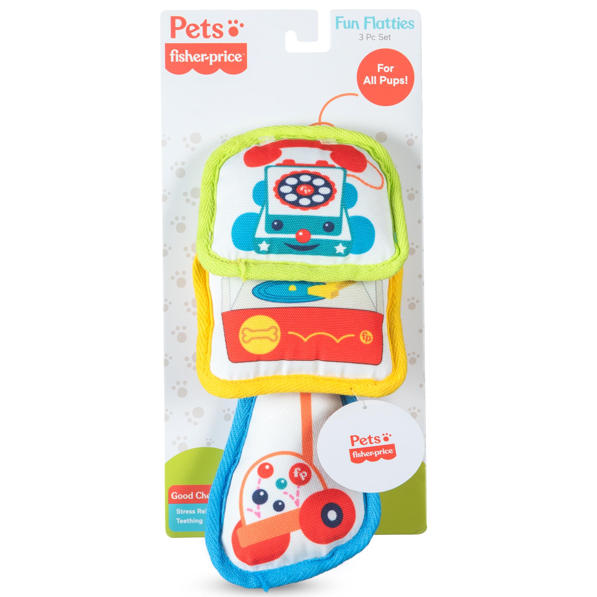 Foto 2 pulgar | Set De Juguetes Fisher-price Para Mascotas, Divertidos Zapatos Planos Para Perros, 3 Piezas - Venta Internacional.
