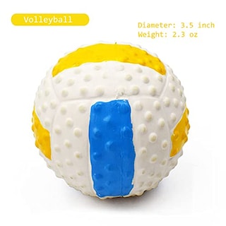 Foto 4 | Juego De 4 Pelotas De Goma De Látex Natural T'chaque Squeaky Para Perros - Venta Internacional.