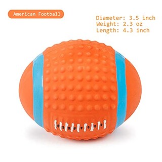 Foto 5 | Juego De 4 Pelotas De Goma De Látex Natural T'chaque Squeaky Para Perros - Venta Internacional.