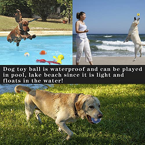 Foto 8 pulgar | Juego De 4 Pelotas De Goma De Látex Natural T'chaque Squeaky Para Perros - Venta Internacional.