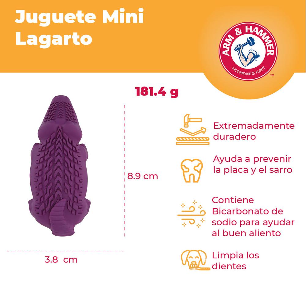 Foto 7 pulgar | Juguete Dental Para Perro Arm & Hammer Mini Cocodrilo