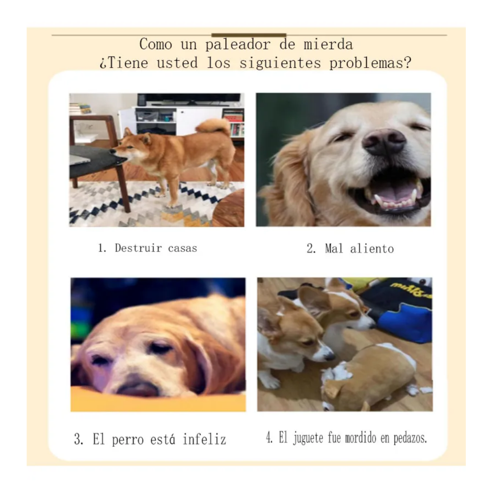 Foto 2 | Juguetes De Cuerda Para Perro Morder Paquete De 7 Piezas Lab.g, Multicolor