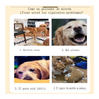 Foto 2 | Juguetes De Cuerda Para Perro Morder Paquete De 7 Piezas Lab.g, Multicolor