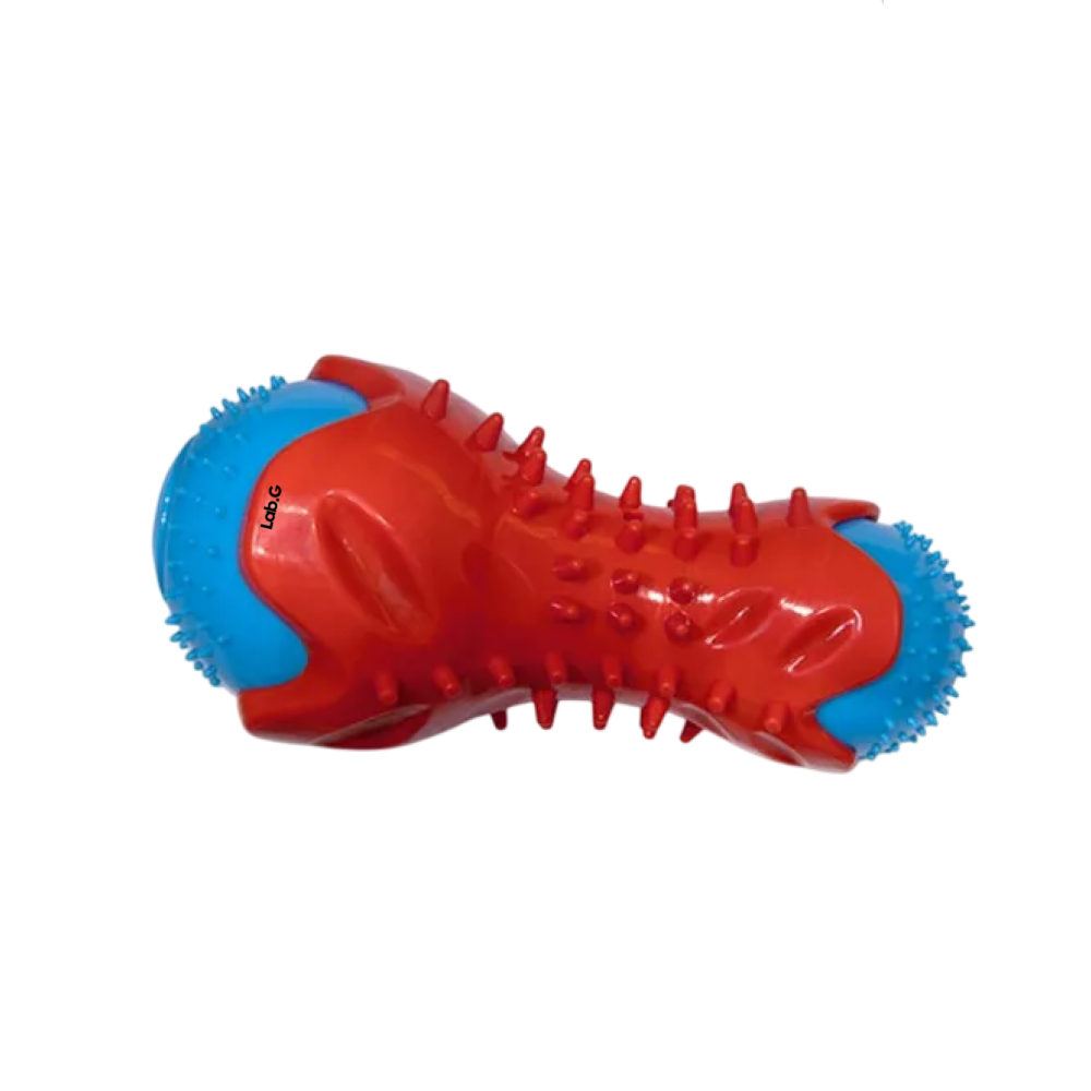 Foto 2 pulgar | Juguete Lab.g Para Perros Higiene Dientes Rojo Azul