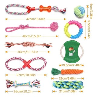 Foto 2 | 12 Kits Resistant Cuerda Perros Lab.g, Colores