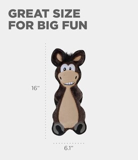Foto 4 | Juguete Para Perros Outward Hound Floppyz Donkey Brown Tamaño Mediano - Venta Internacional.