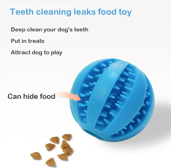 Foto 5 pulgar | Xtellar Pelota De Juguete Interactiva Y Dental De 7cm Para Perros