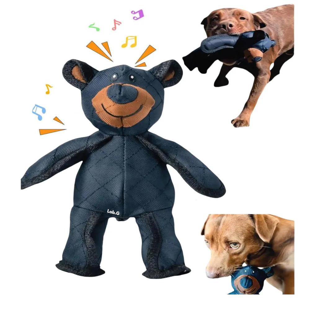 Foto 4 | Juguetes Para Perros Oso Robusto Lab.g Azul Marino