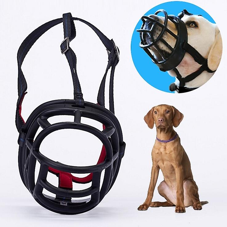 Foto 2 pulgar | Bozal Para Perro Sanlin Beans, Que Evita Morder, Masticar Y Ladrar, Negro - Venta Internacional.