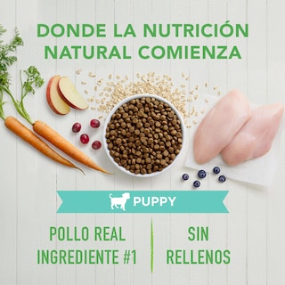 Foto 3 | Instinct Be Natural Alimento Cachorro Con Carne De Pollo Croquetas Recubiertas De Carne Real 2kg
