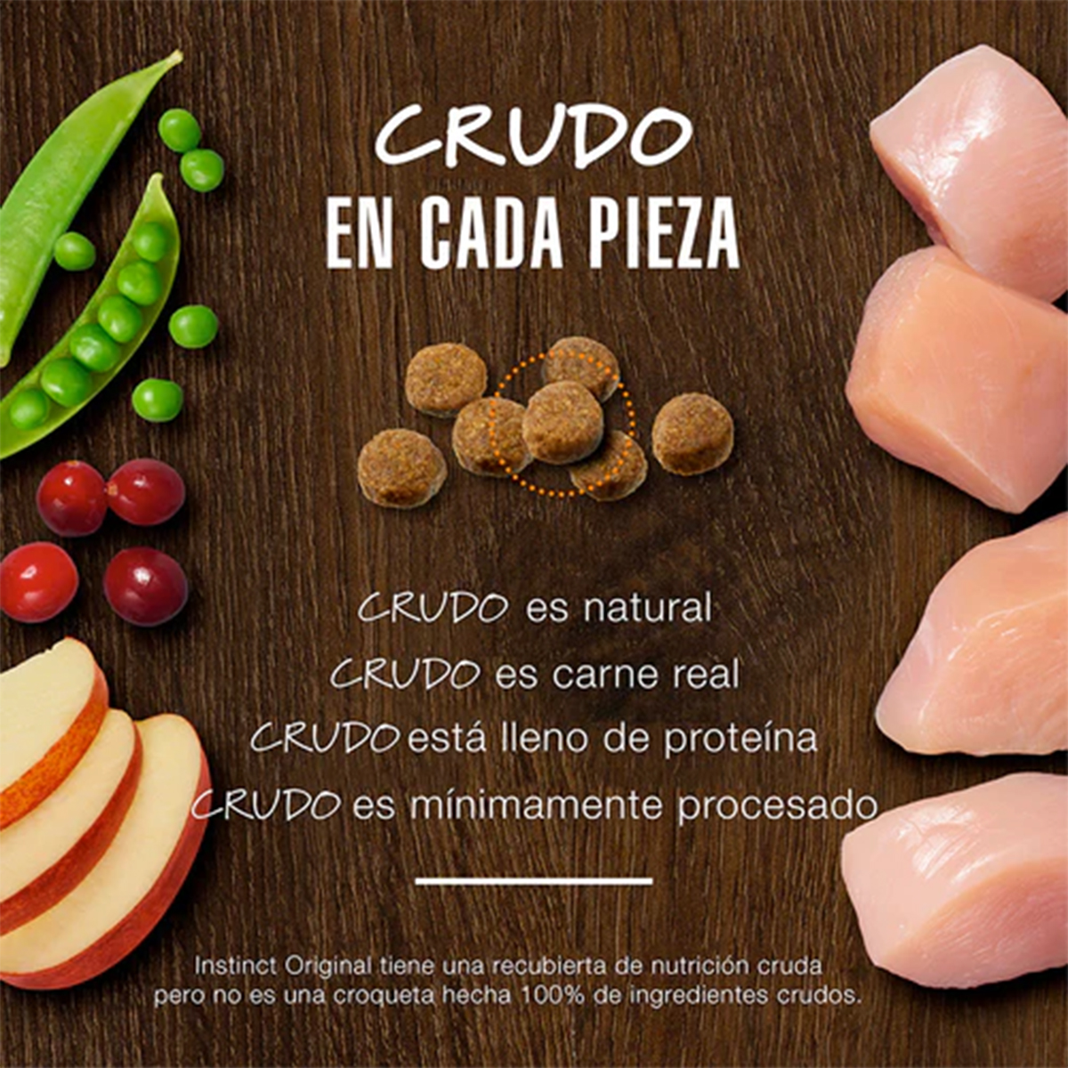 Foto 6 pulgar | Instinct Original Alimento Para Gatos Con Carne De Pollo, Alto En Proteína Y Libre De Granos, 5kg