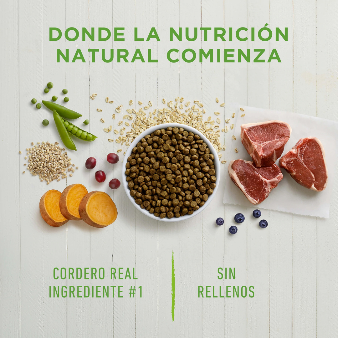 Foto 4 pulgar | Instinct Be Natural Alimento Para Perro Con Carne De Cordero Croquetas Recubierta De Carne Real 11kg