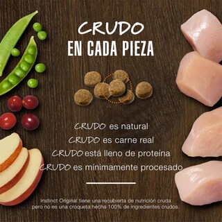 Foto 5 | Instinct Original Alimento Para Perro Con Carne De Pollo, Alto En Proteína Y Libre De Granos 10.2kg