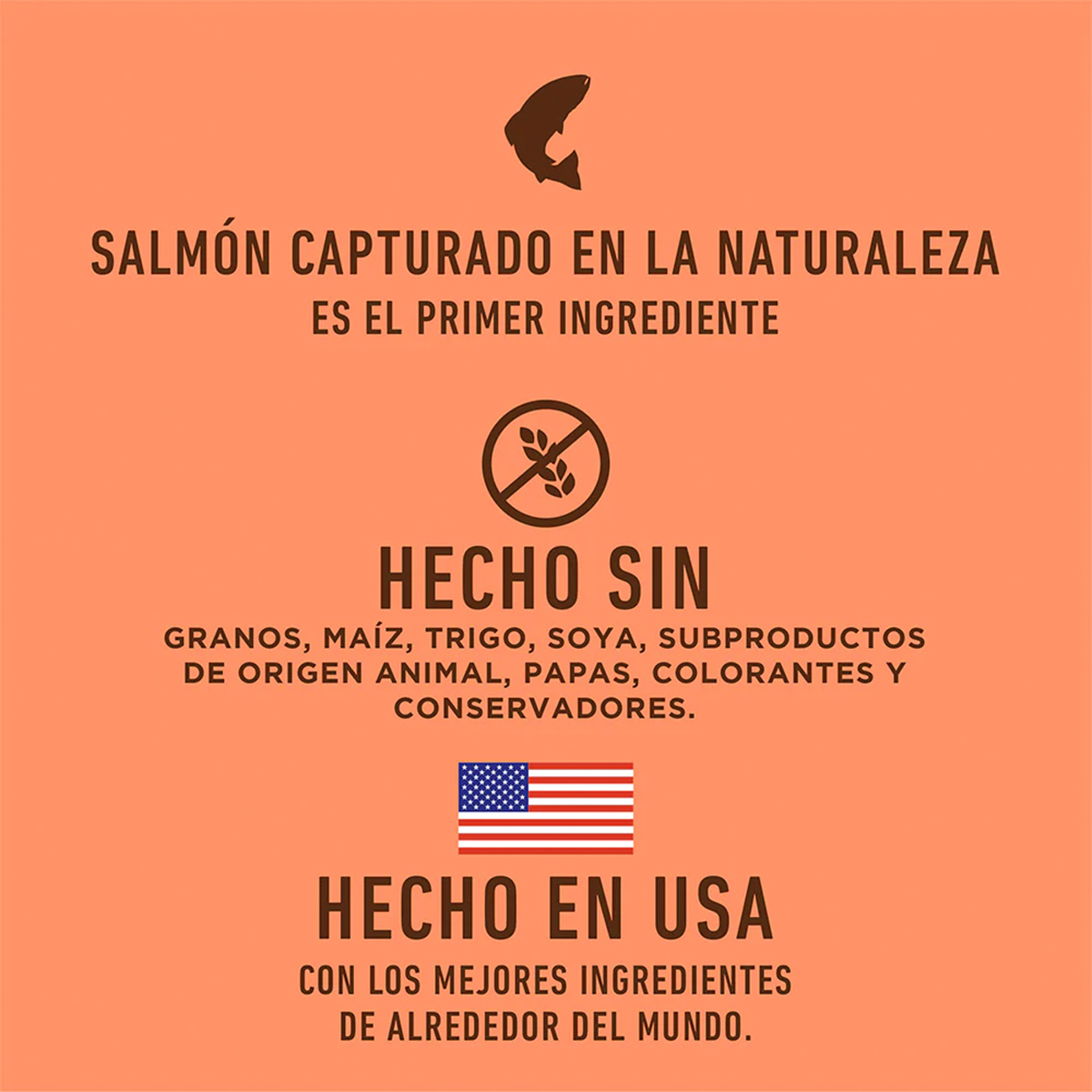 Foto 5 pulgar | Instinct Original Alimento Para Gatos Con Carne De Salmón, Alto En Proteína Y Libre De Granos, 2kg