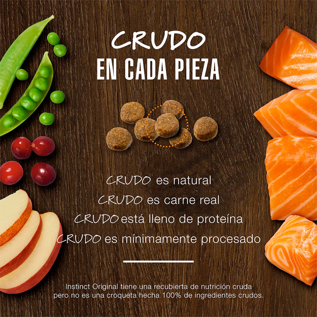 Foto 6 pulgar | Instinct Original Alimento Para Gatos Con Carne De Salmón, Alto En Proteína Y Libre De Granos, 2kg