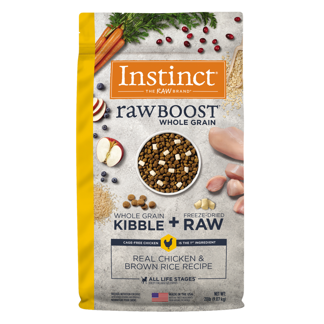 Foto 2 pulgar | Instinct Raw Boost Whole Grain Alimento Para Perros, Con Carne Real Cruda Liofilizada De Pollo 9kg