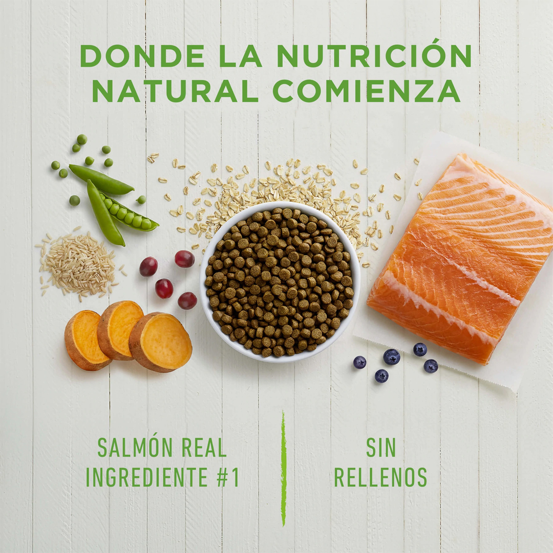 Foto 4 pulgar | Instinct Be Natural Alimento Para Perro Con Carne Salmón Croquetas Recubiertas De Carne Real 10.8kg