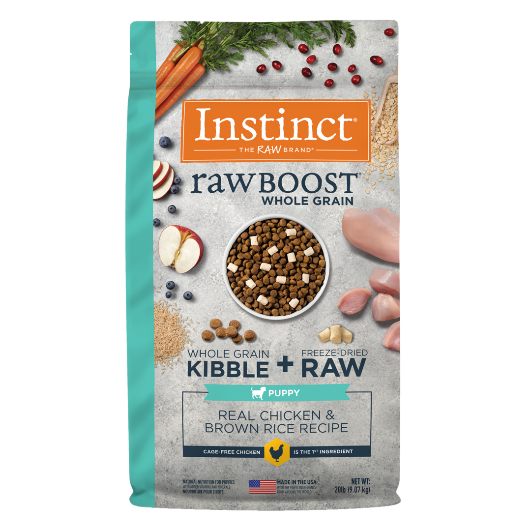 Foto 1 | Instinct Raw Boost Whole Grain Alimento Para Perro Cachorro  Con Carne De Pollo, 9kg