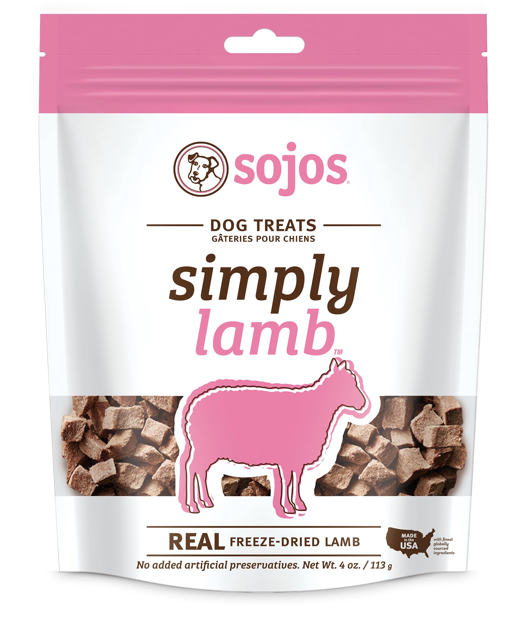 Foto 2 pulgar | Golosinas Para Perros Sojos Simply Lamb Liofilizadas 120 Ml - Venta Internacional.