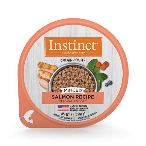 Foto 2 pulgar | Wet Cat Food Instinct, Salmón Picado Sin Cereales, 100 G (caja 12) - Venta Internacional.