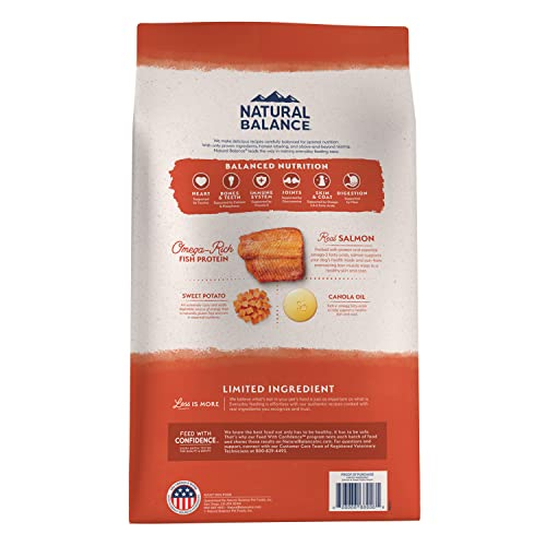 Foto 3 pulgar | Alimento Para Perros Natural Balance, Ingrediente Limitado, Salmón, 5,4 Kg - Venta Internacional.