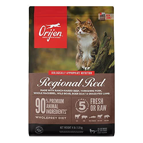 Foto 2 pulgar | Alimento Seco Para Gatos Orijen Regional Red, Sin Cereales, 1,8 Kg All Life S - Venta Internacional.