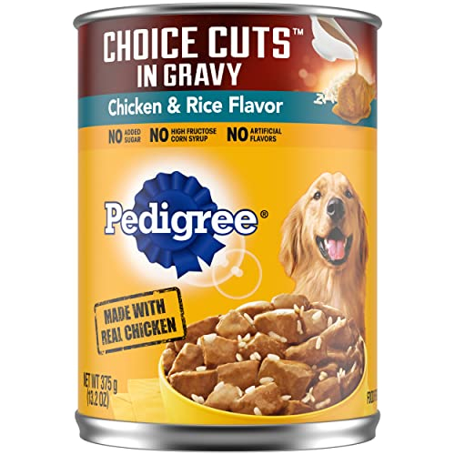 Comida Húmeda Para Perros Pedigree Choice Cuts, Pollo Y Arroz, 390 G (paquete)  - Venta Internacional.